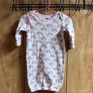 Luvable Friends Pink Rainbow Sleep Sack